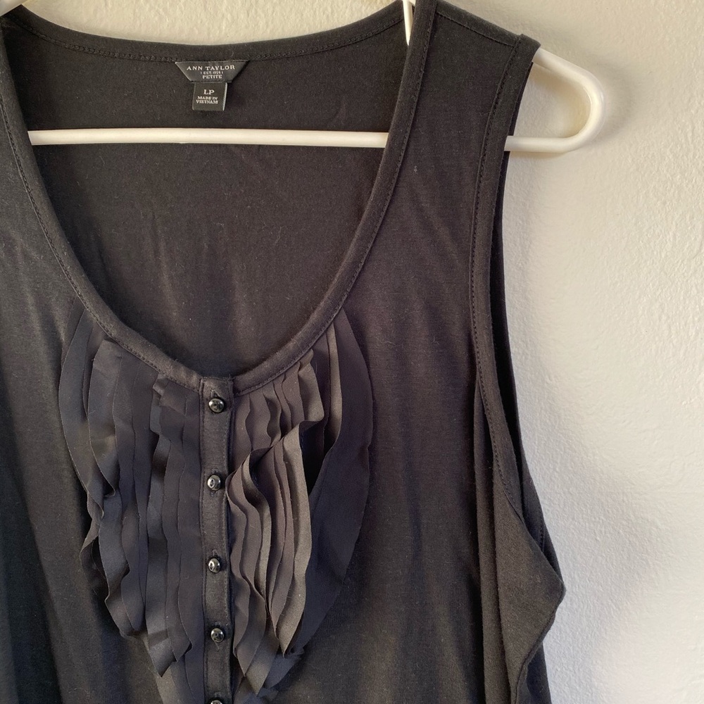 Ann Taylor Black Shirt